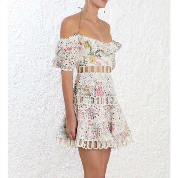 Zimmermann Dresses & Skirts - Heathers off shoulder dress, size 0